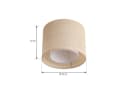 Lindby Deckenleuchte Soula Creme Kunststoff IP20 1x15W LED Bild 5