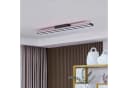 Lucande Smart LED-Deckenleuchte Leicy Schwarz RGB CCT Bild 1