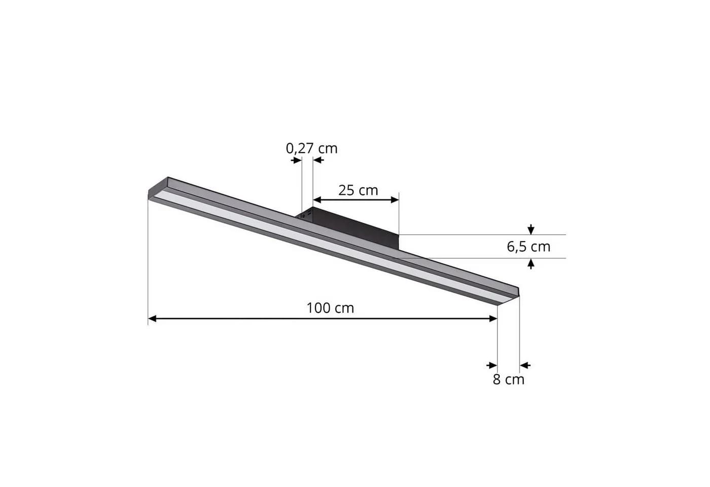 Lucande Smart LED-Deckenleuchte Leicy Schwarz RGB CCT - Bild 4