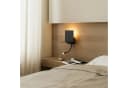 Lindby Wandleuchte Thorid Schwarz USB LED-Leselampe G9 Bild 3