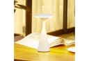 Lindby LED-Akku-Tischlampe Evelen Weiß USB-Aufladung IP54 Bild 1