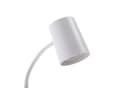 Lindby Tischleuchte Radka Kunststoff Weiß Flexarm GU10 LED Bild 5