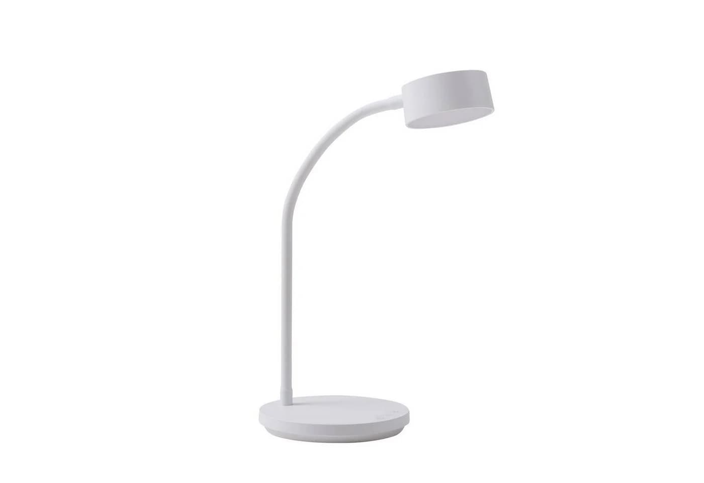 Lindby LED-Tischleuchte Maori Weiß Metall USB Dimmbar - Bild 2
