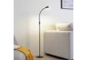 Lindby LED-Stehleuchte Maori 140 cm Schwarz Dimmbar Bild 1