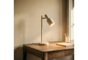 Lindby Tischleuchte Ovelia Metall Beige IP20 LED Bild 3