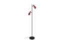 Lindby Stehleuchte Ovelia Orange/Schwarz Metall E27 Bild 2