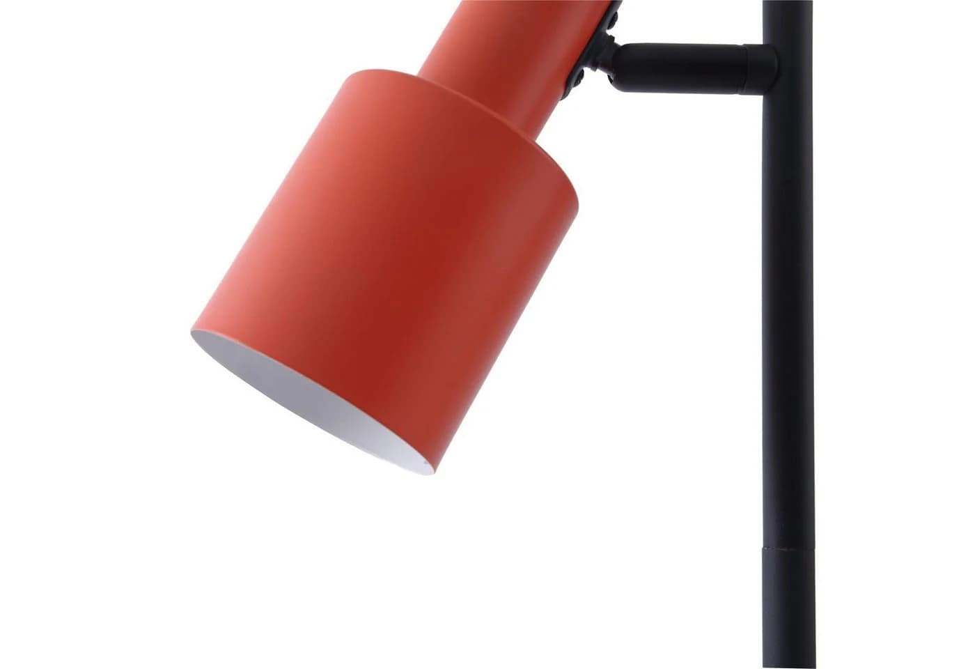 Lindby Stehleuchte Ovelia Orange/Schwarz Metall E27 - Bild 5