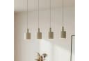 Lindby Hängeleuchte Ovelia Beige 4-flammig Metall E27 Bild 1