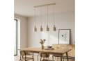 Lindby Hängeleuchte Ovelia Beige 4-flammig Metall E27 Bild 3
