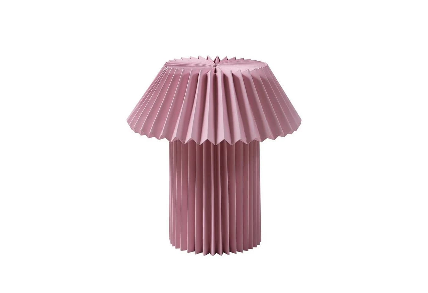 Lindby Tischleuchte Magali Rosa Papier 34 cm E14 - Bild 2