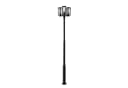Lucande Außenlampe Siveta 240cm Schwarz E27 IP65 Bild 2