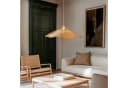 Lindby Hängeleuchte Astraia Creme Rattan E27 LED Bild 3