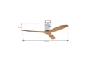 Lucande Deckenventilator Vindur Holz DC leise Bild 3