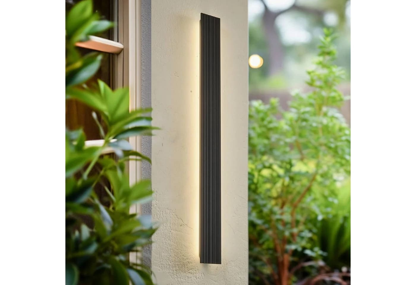 Lucande LED-Außenwandleuchte Melira Anthrazit