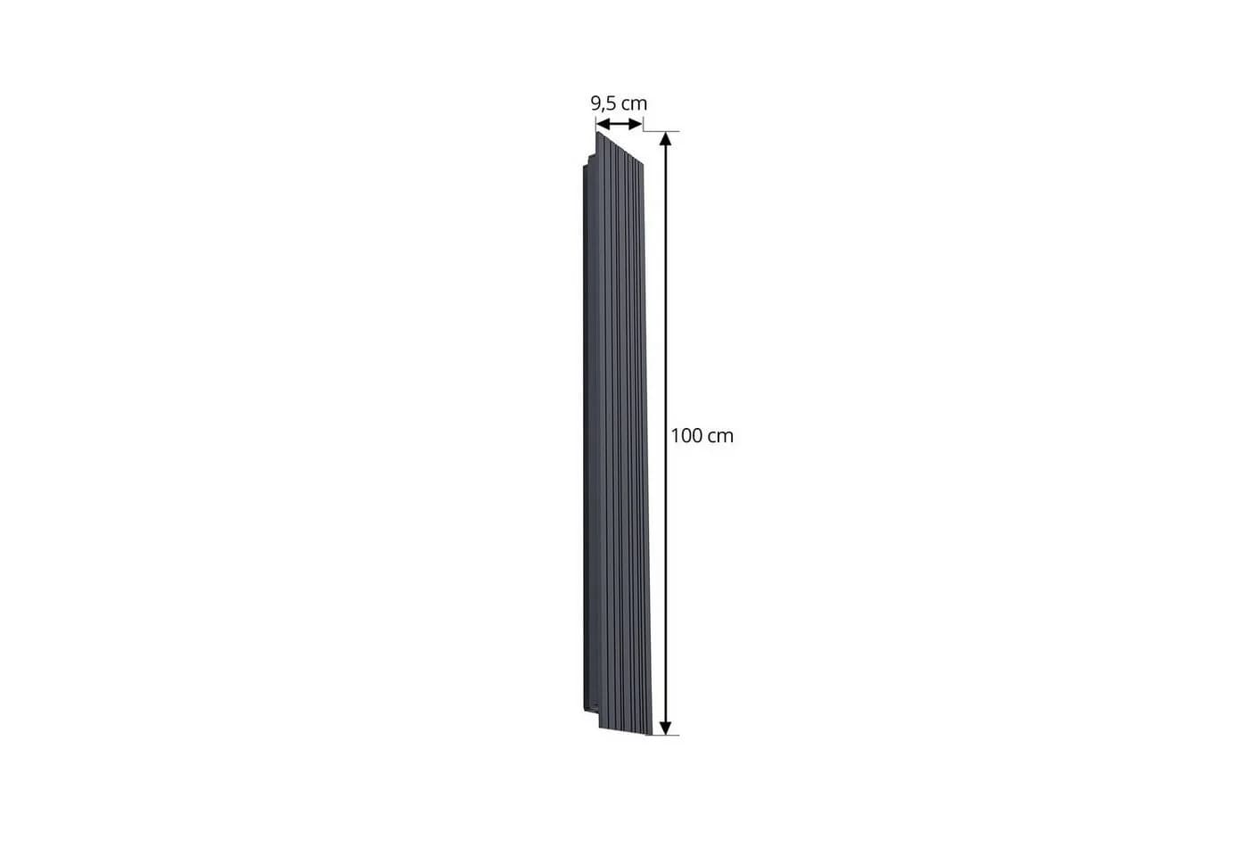 Lucande LED-Außenwandleuchte Melira Anthrazit - Bild 5