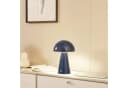 Lindby LED-Akkutischlampe Nevijo Blau USB Dimmer Bild 3