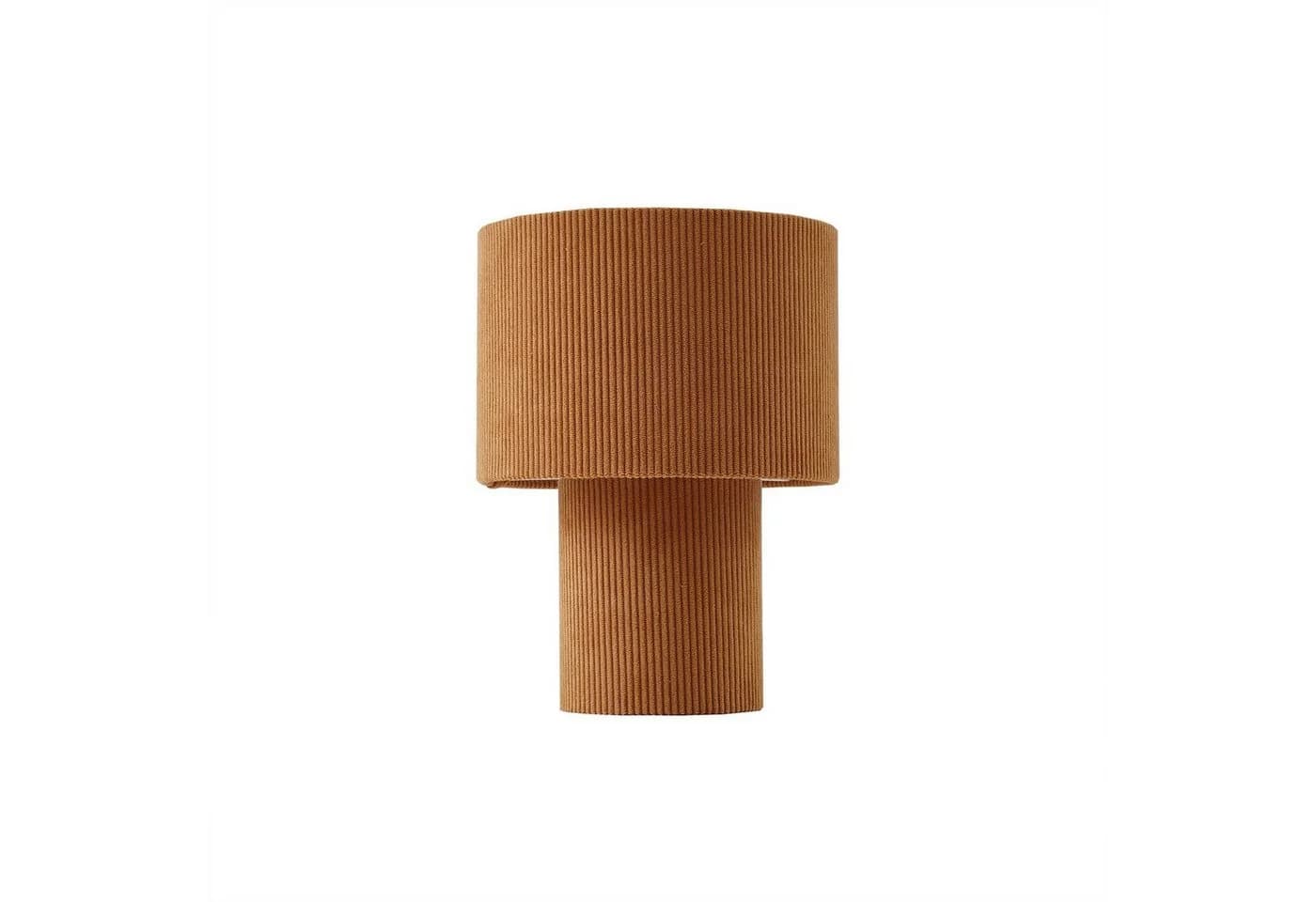 Lindby Tischleuchte Jone Hellbraun Textil 30 cm - Bild 2