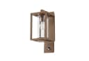 Lucande Außenwandlampe Ferda, Braun, Bewegungsmelder Bild 2