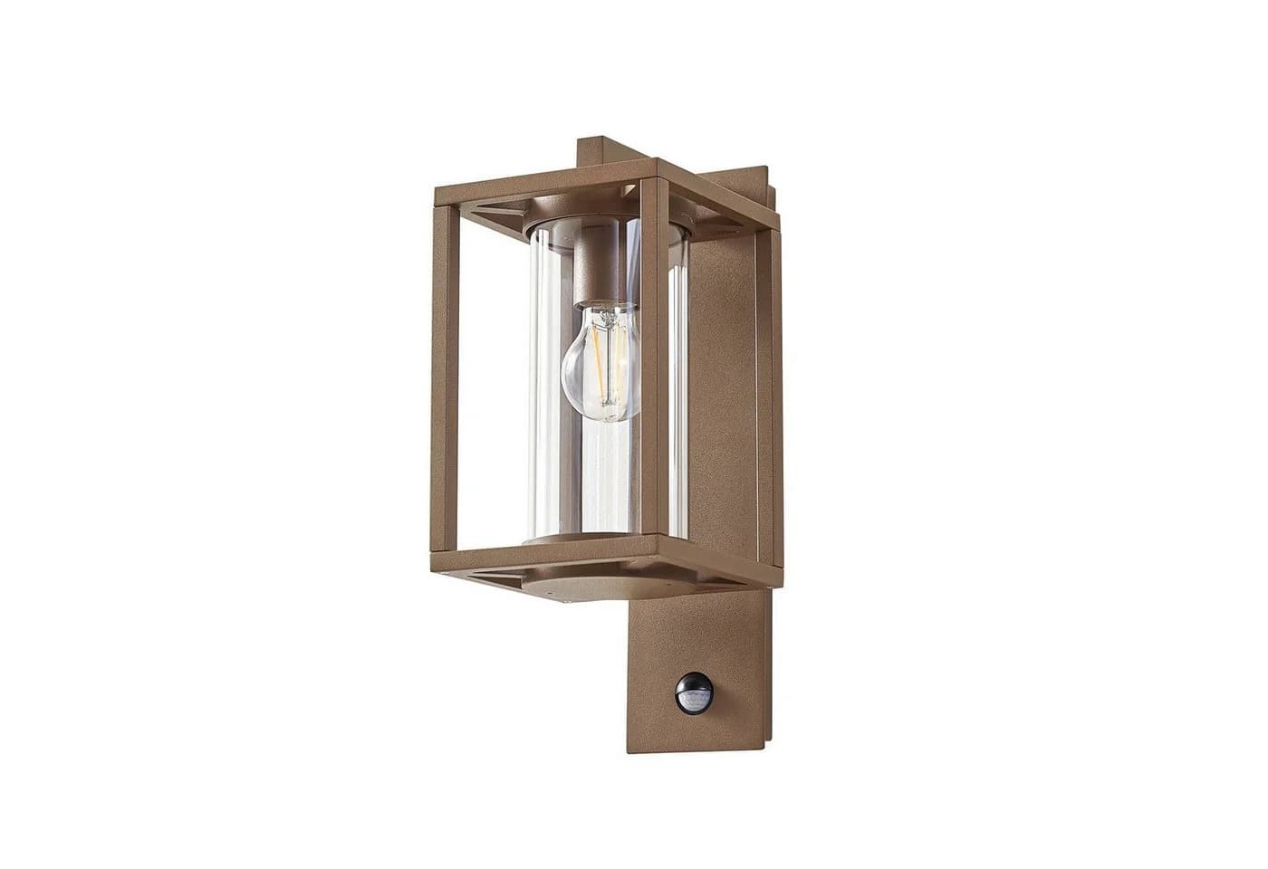 Lucande Außenwandlampe Ferda, Braun, Bewegungsmelder - Bild 2