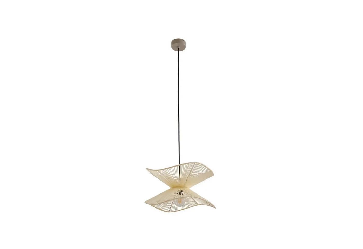 Lindby Außenpendelleuchte Valdorin Beige IP44 - Bild 2