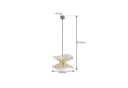 Lindby Außenpendelleuchte Valdorin Beige IP44 Bild 5
