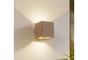 Lucande LED-Außenwandleuchte Aaron Beige IP54 Up/Down Bild 1