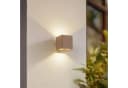 Lucande LED-Außenwandleuchte Aaron Beige IP54 Up/Down Bild 3