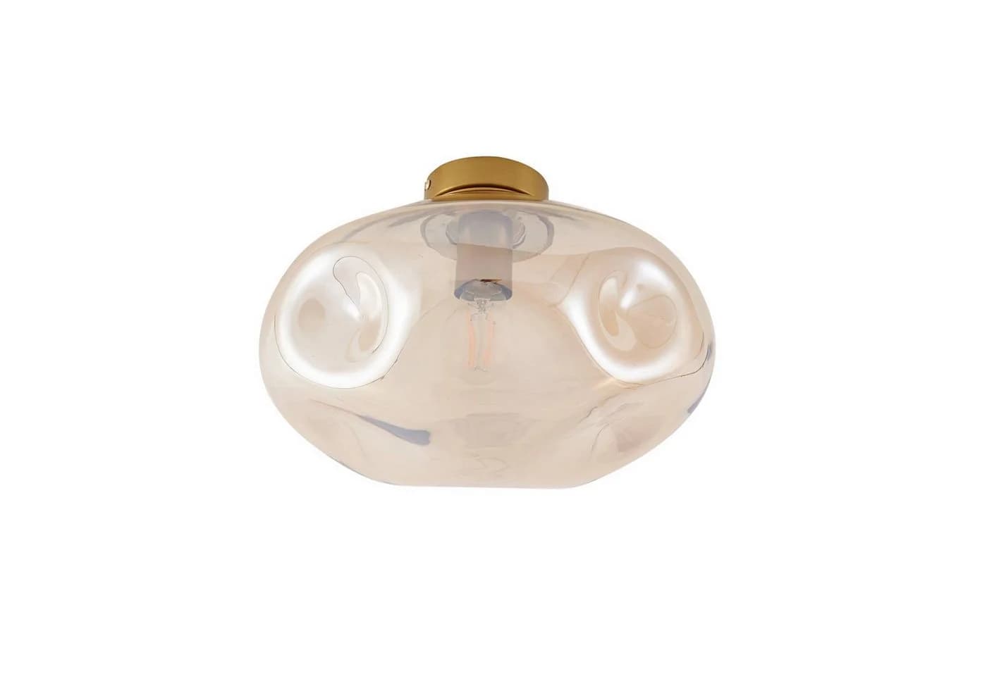 Lindby Deckenleuchte Lelia Amber 35 cm - Bild 2