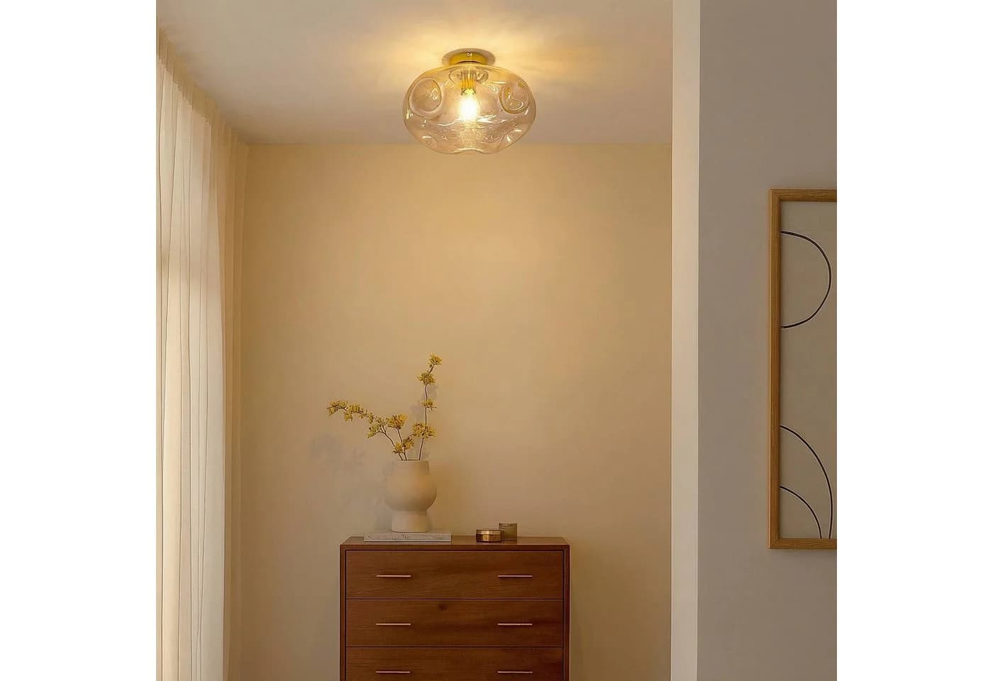 Lindby Deckenleuchte Lelia Amber 35 cm - Bild 3