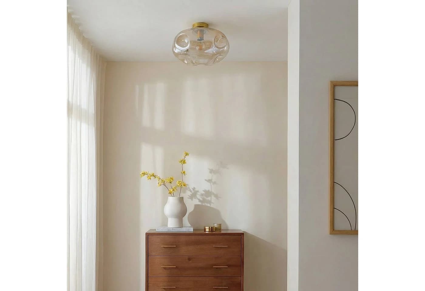 Lindby Deckenleuchte Lelia Amber 35 cm - Bild 4