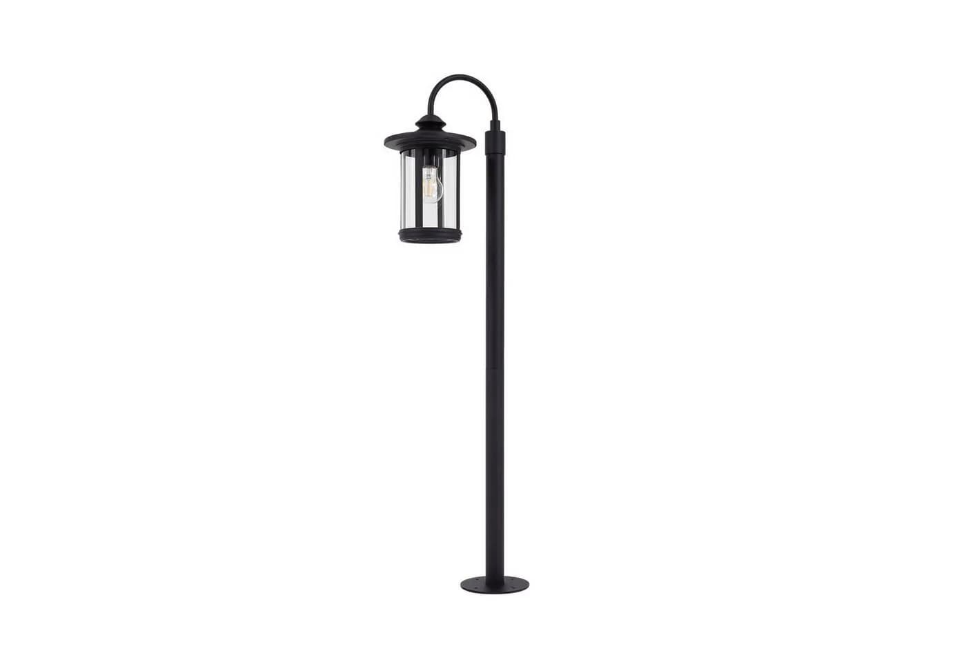 Lindby Wegeleuchte Zayn Schwarz Aluminium Glas IP65 - Bild 2