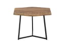 Amagohome 6-Eckiger Couchtisch Mangoholz Industrie-Style Bild 2