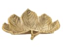 Amagohome Blattschale Aluminium Dekoschale Snackschale Gold/Silber Bild 5