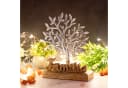 Amagohome Dekofigur Lebensbaum Familie Aluminium & Mangoholz Bild 5
