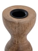 Amagohome Kerzenhalter 2er Set Stabkerzen Mangoholz Bild 4