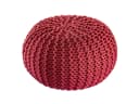 Amagohome Outdoor Sitzhocker Pouf - Recyceltes PET, Wetterfest, Flexibel Bild 2