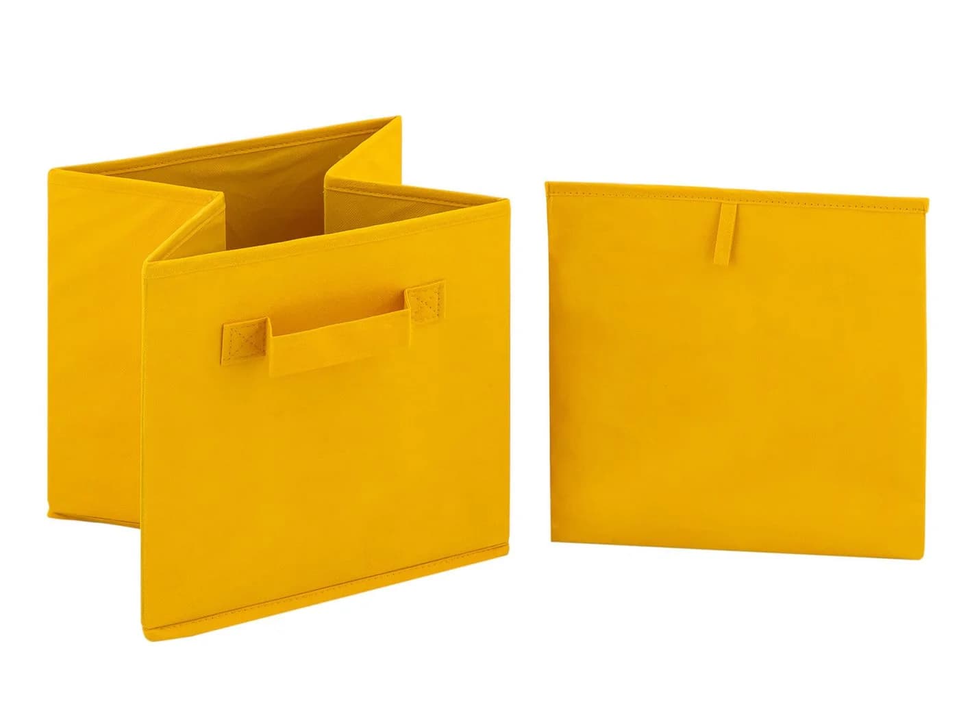 Amagohome Aufbewahrungsboxen 6er Pack Faltbar 26x26x26 cm Gelb - Bild 5
