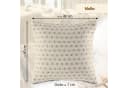 Amagohome Dekokissen Set 2 Stück 40x40cm Baumwolle Jute Beige Bild 3