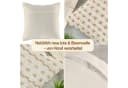 Amagohome Dekokissen Set 2 Stück 40x40cm Baumwolle Jute Beige Bild 4