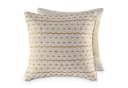 Amagohome Dekokissen Set 2 Stück Baumwolle Jute Natur Bild 2