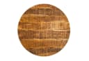 Amagohome Beistelltisch Couchtisch rund Industrie Style Massivholz Bild 5