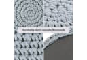 Amagohome Sitzhocker Bodenkissen Pouf Ø55 H37 Mohar Bild 5