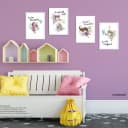 Sunnywall Poster Set Feen mit Spruch (4er Set) ungerahmt Bild 1