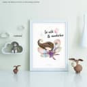 Sunnywall Poster Set Feen mit Spruch (4er Set) ungerahmt Bild 5
