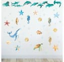 Sunnywall Wandtattoo Unterwasser Fische Meereswelt Bunt 6 St Bild 2