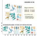 Sunnywall Wandtattoo Unterwasser Fische Meereswelt Bunt 6 St Bild 4