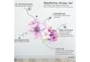 Sunnywall Wandtattoo Blumen Wandsticker (2 St) Bunt Selbstklebend Bild 1