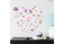 Sunnywall Wandtattoo Blumen Wandsticker (2 St) Bunt Selbstklebend Bild 3