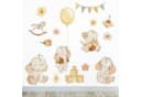 Sunnywall Wandtattoo Ballon Baby Elefant Bunt Selbstklebend Bild 2
