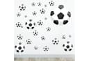 Sunnywall Wandtattoo Fussbälle Wandsticker 2 St Bunt Bild 1